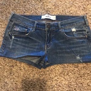 Hollister jean shorts